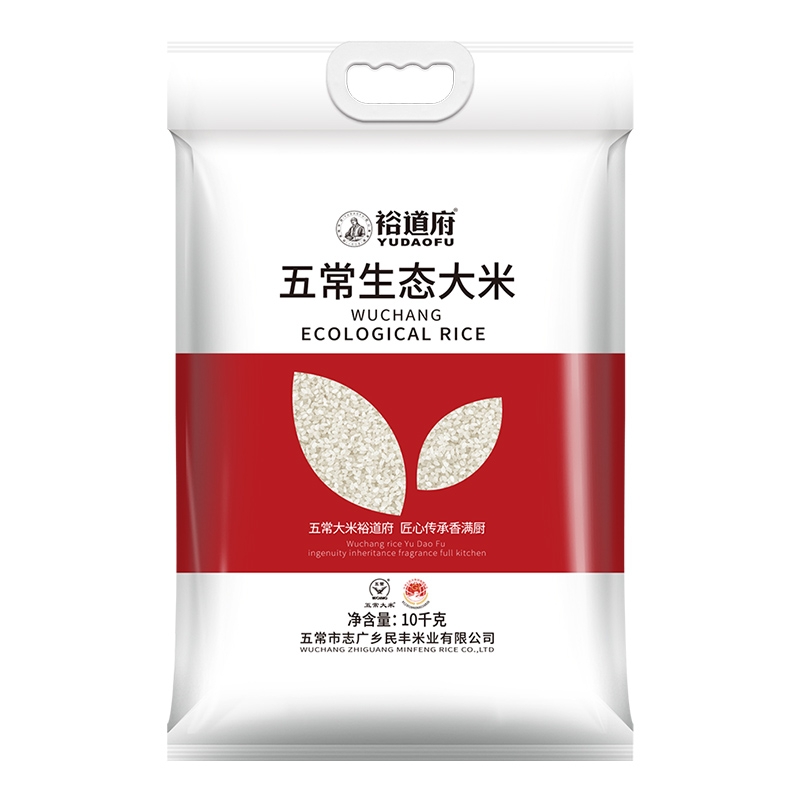 裕道府 五常生态大米10kg（单层真空装）